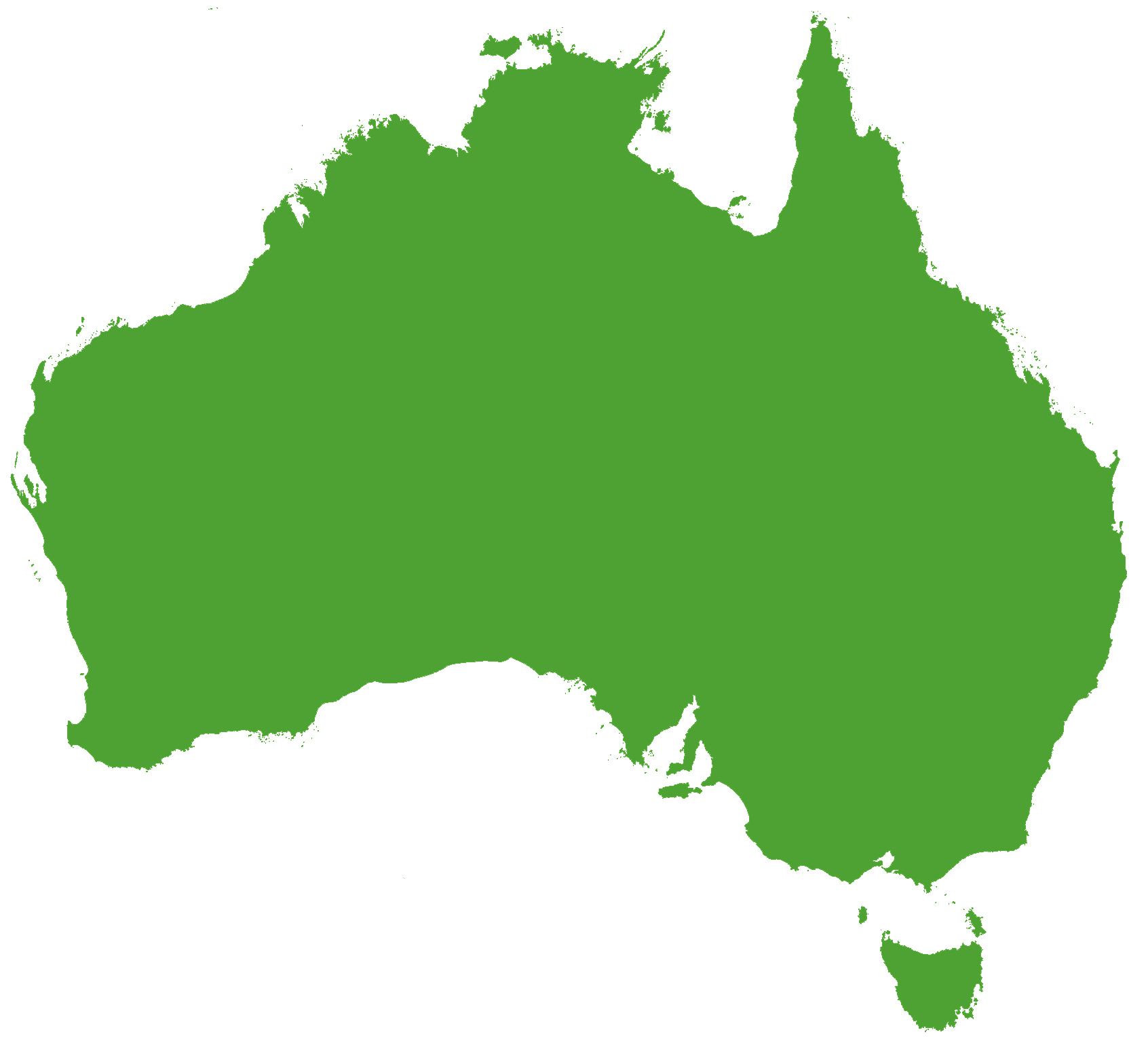 the Map of Australia